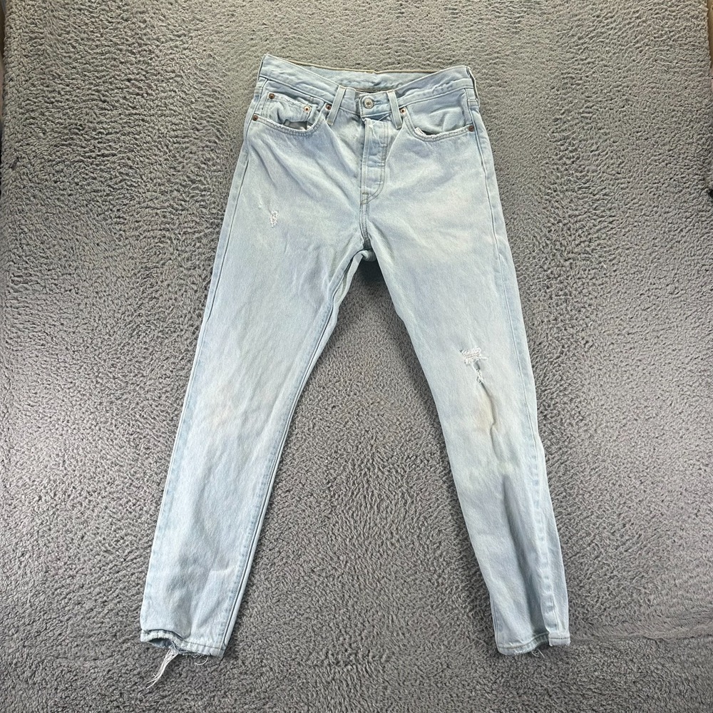 Levi's Light Blue Straight Leg Jeans